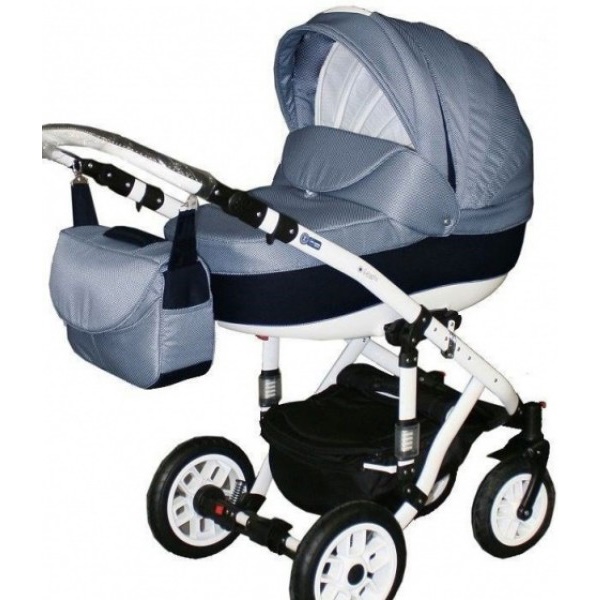 Детская универсальная коляска Adamex Galactic 2 в 1 - 553G